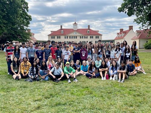 Group Photo from Washington D.C. Trip 2023